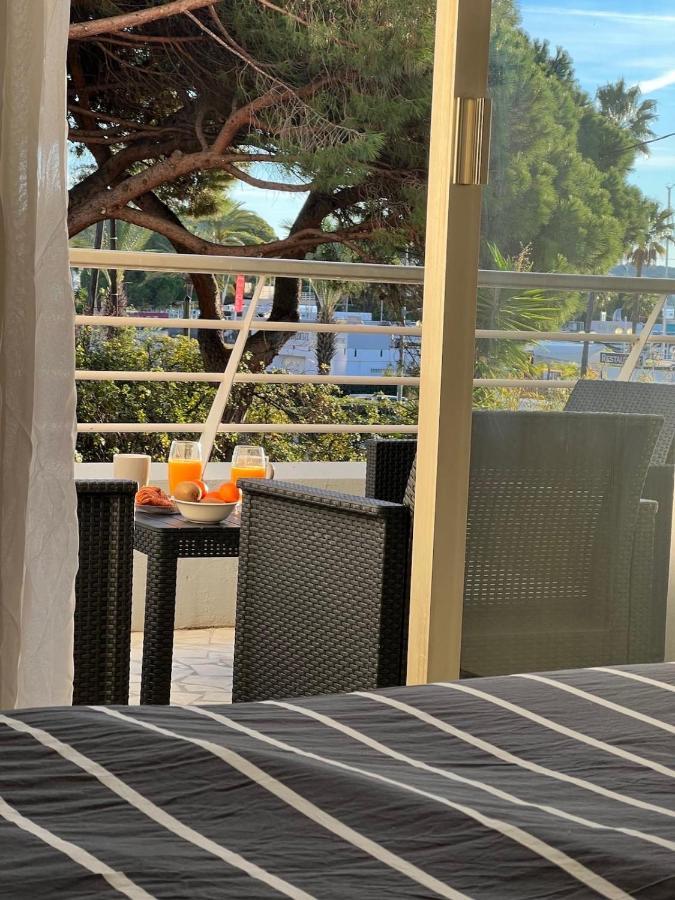 Seafront - Beautiful Flat With Aircon And Comfortable Loggia Vallauris Kültér fotó